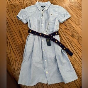 Ralph Lauren Kids Belted Dress